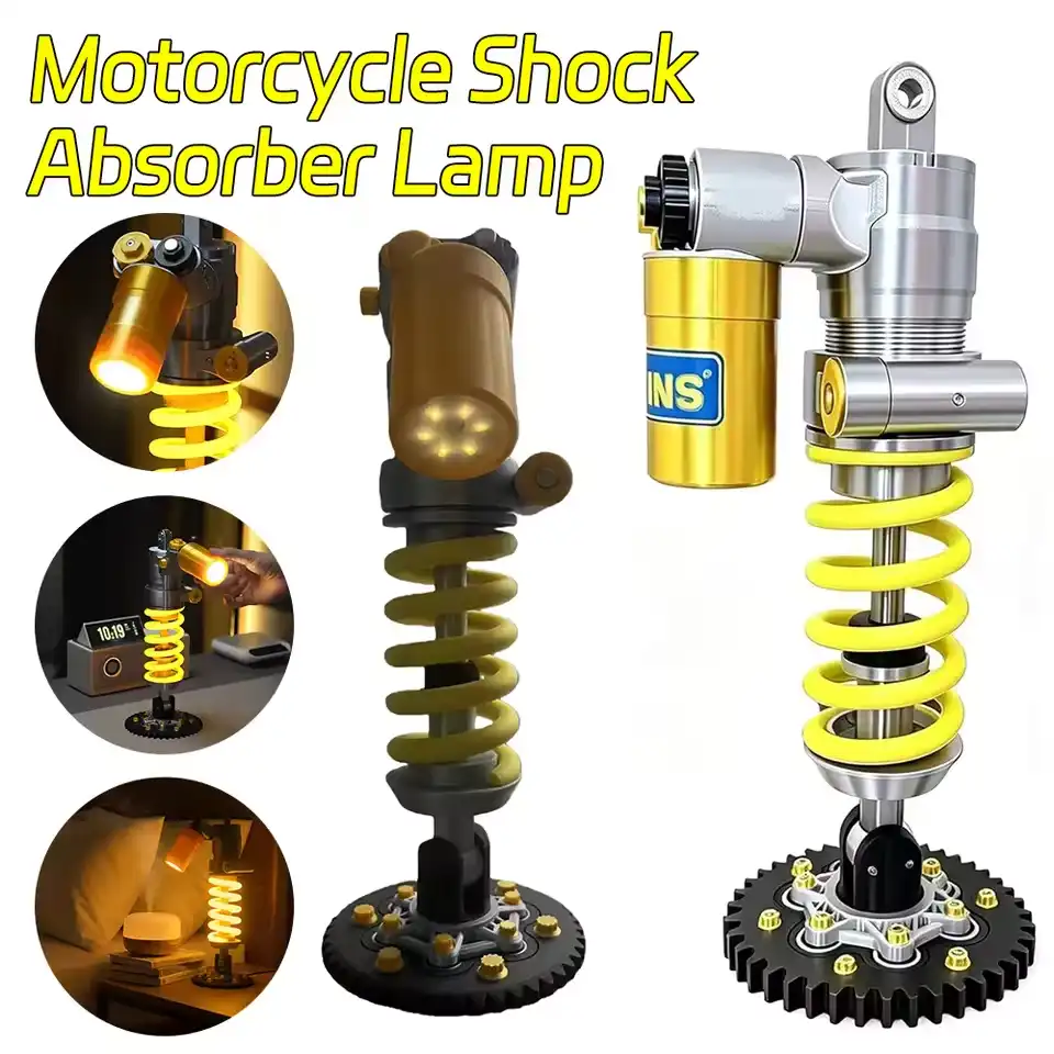 DIY Cool Ambient Light For Motorcycle Shock Absorber Universal Car Interior LED Atmosphere Decor Lamp